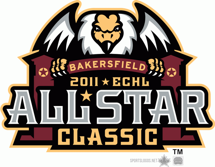 ECHL All-Star Game 2011 primary logo iron on transfers for clothing